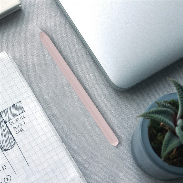 AHASTYLE PT65 Silicone Case for Apple Pencil (2nd Generation), Stylus Pen Protective Sleeve Cover - Pink