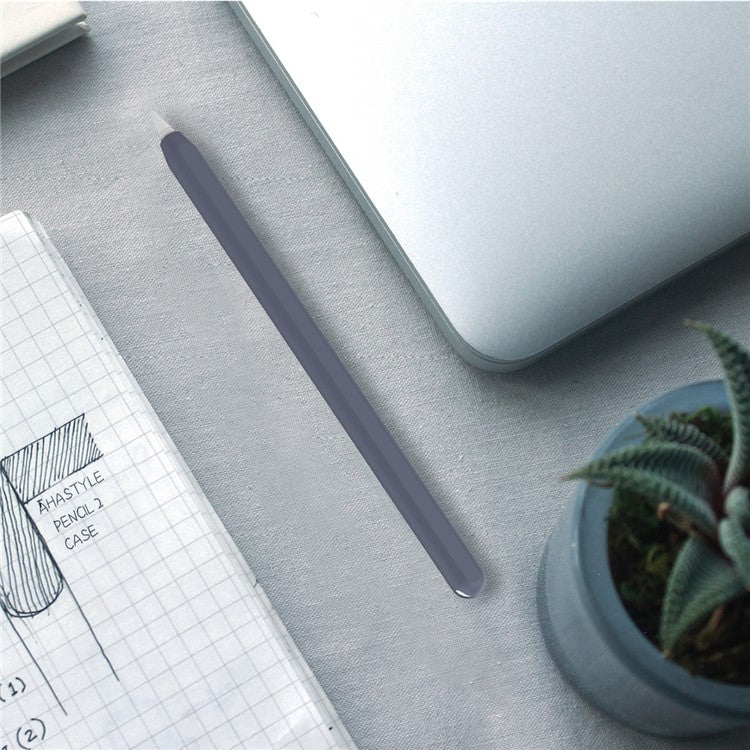 AHASTYLE PT65 Silicone Case for Apple Pencil (2nd Generation), Stylus Pen Protective Sleeve Cover - Midnight Blue