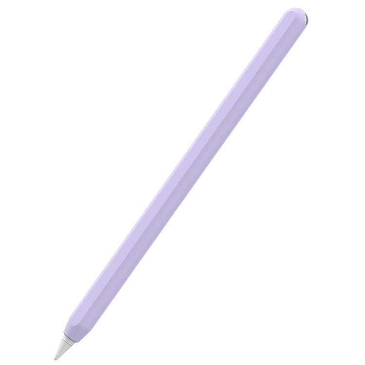 AHASTYLE PT65 Silicone Case for Apple Pencil (2nd Generation), Stylus Pen Protective Sleeve Cover - Lavender Purple