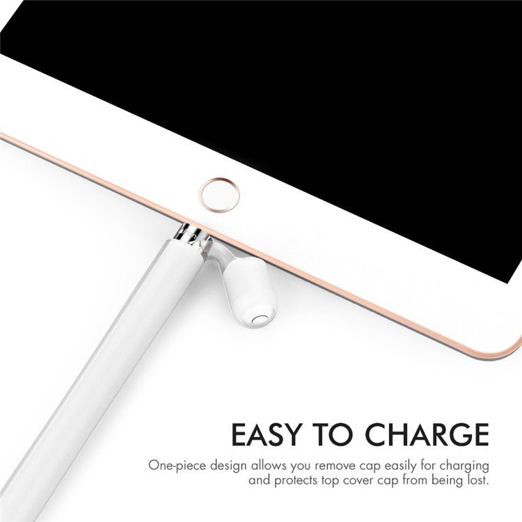 AHASTYLE PT93 Silicone Case for Apple Pencil (1st Generation), Stylus Pen Sleeve Skin-touch Capacitive Pen Cover - Transparent