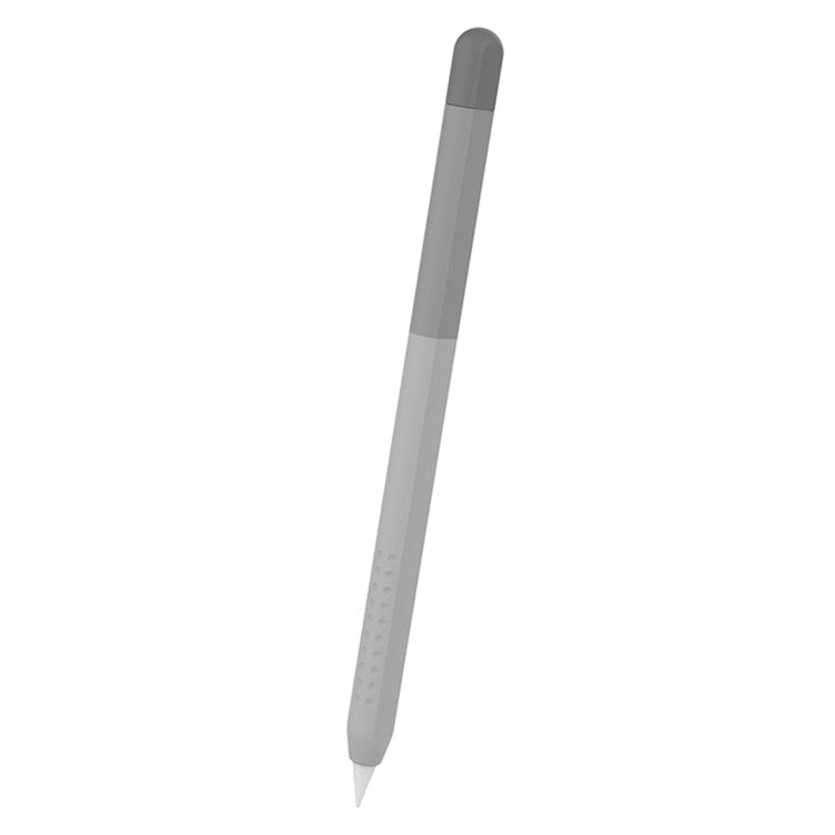AHASTYLE PT102-2 Silicone Sleeve for Apple Pencil (2nd Generation), Gradient Color Ultra Thin Stylus Pen Case Skin Cover - Gradient Grey