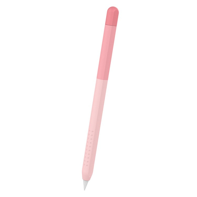 AHASTYLE PT102-2 Silicone Sleeve for Apple Pencil (2nd Generation), Gradient Color Ultra Thin Stylus Pen Case Skin Cover - Gradient Pink