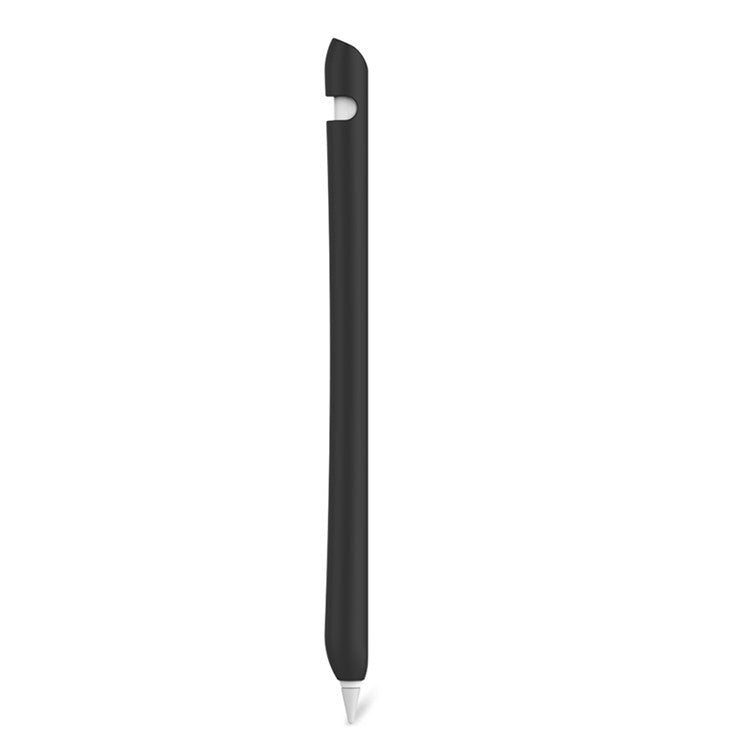 AHASTYLE PT111-2 For Apple Pencil Pro / Pencil (2nd Generation) Stylus Pen Anti-Drop Cover Silicone Protective Sleeve - Black