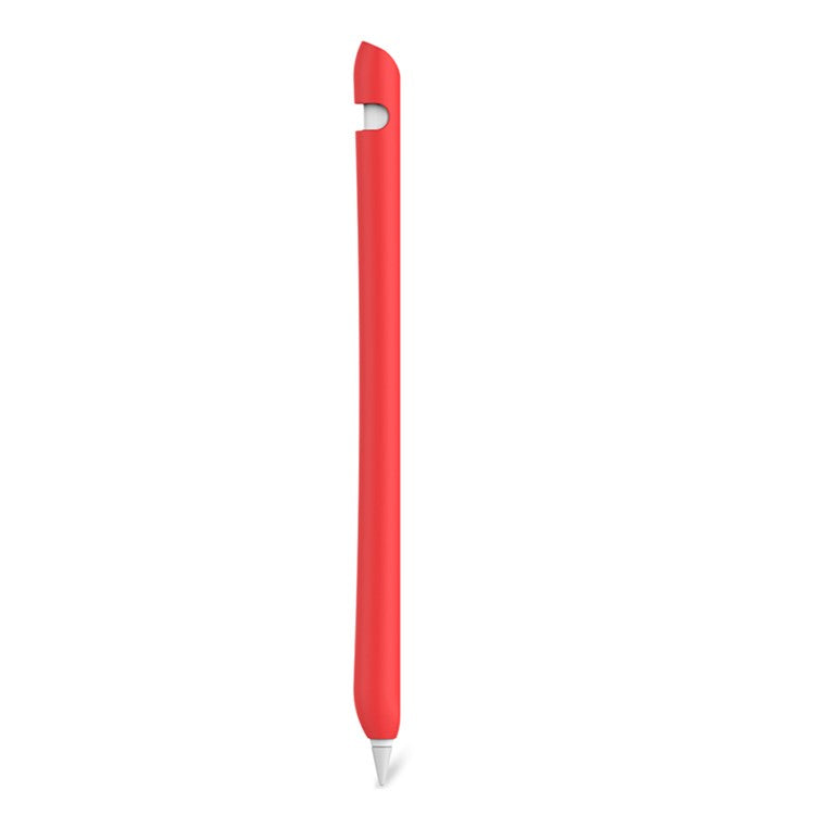 AHASTYLE PT111-2 For Apple Pencil Pro / Pencil (2nd Generation) Stylus Pen Anti-Drop Cover Silicone Protective Sleeve - Red