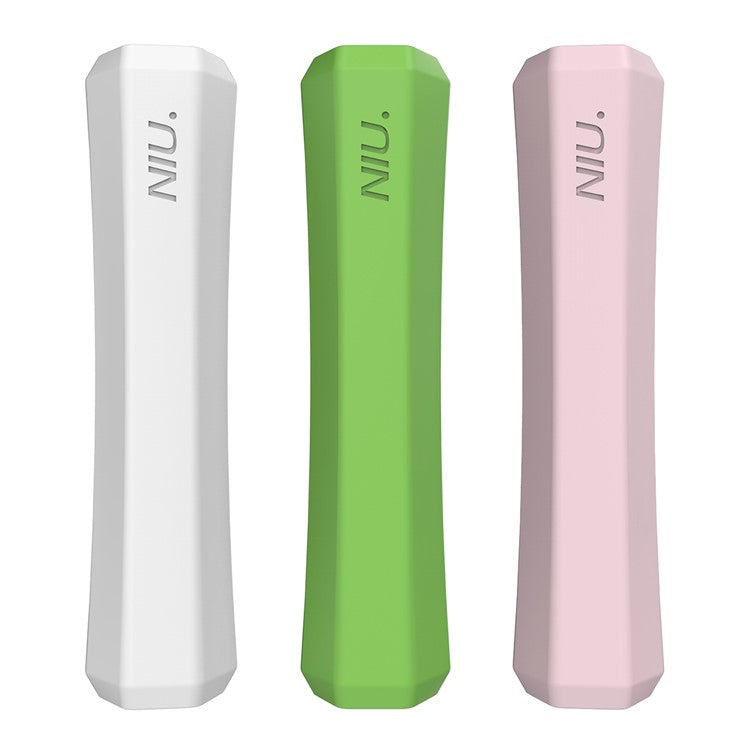 AHASTYLE LC03 3Pcs / Pack Soft Silicone Grip Holder for Apple Pencil 1st / 2nd Generation Stylus Pencil Non-Slip Protective Cover - White / Pink / Matcha Green