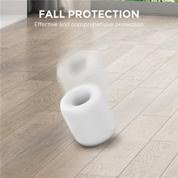 AHASTYLE BD01 For Apple Pencil (2nd Generation) / (1st Generation) Silicone Storage Holder Desktop Stylus Pen Vertical Stand - White