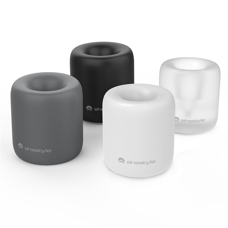 AHASTYLE BD01 For Apple Pencil (2nd Generation) / (1st Generation) Silicone Storage Holder Desktop Stylus Pen Vertical Stand - White