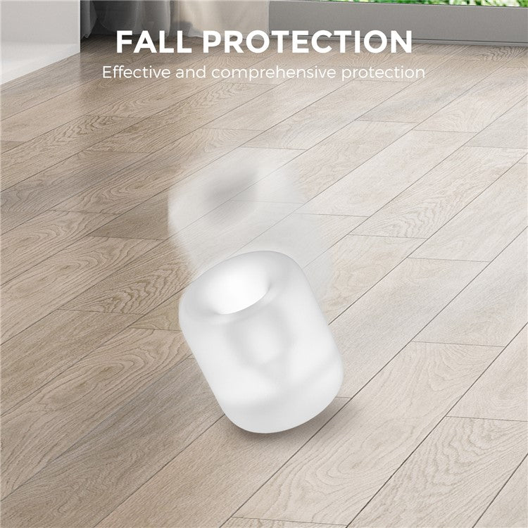 AHASTYLE BD01 For Apple Pencil (2nd Generation) / (1st Generation) Silicone Storage Holder Desktop Stylus Pen Vertical Stand - Transparent