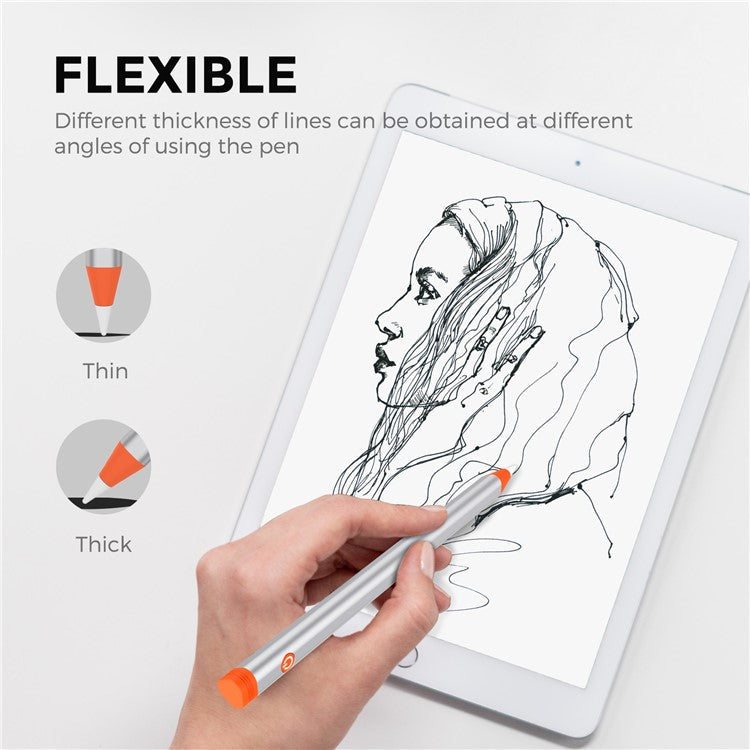 AHASTYLE PE02 Sensitive Touch Stylus for iPad Tablet Anti-False Touch Capacitive Pen