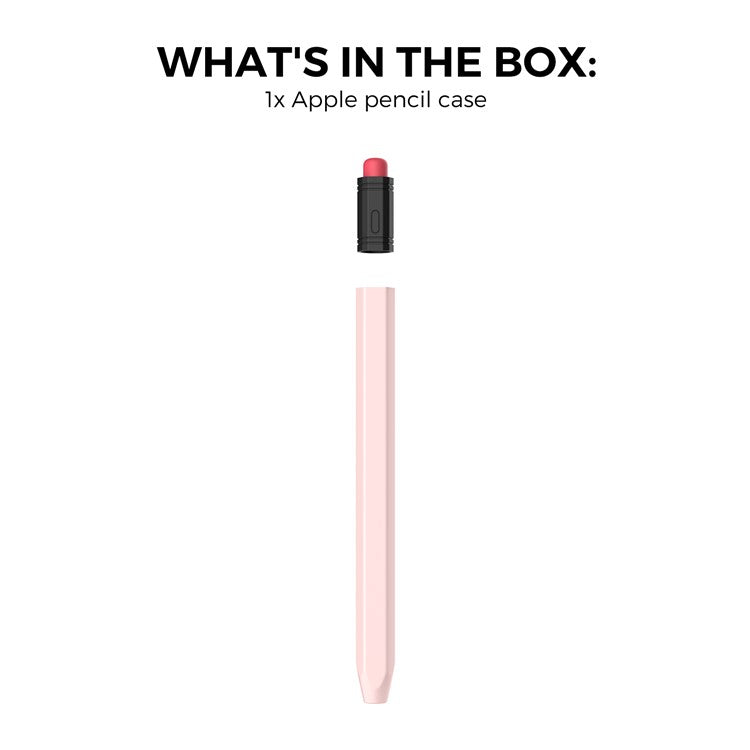 AHASTYLE PT180-3 For Apple Pencil (USB-C) Stylus Pen Soft Silicone Sleeve - Pink