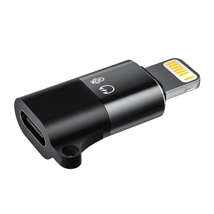 JS-09 OTG Wireless Lavalier Microphone Converter Type-C to Lightning