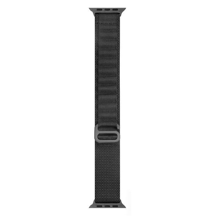 AHASTYLE WG97 Braided Nylon Strap For Apple Watch Series 10 42mm / 9 8 7 41mm / SE (2023) SE (2022) SE 6 5 4 40mm / 3 2 1 38mm - Black