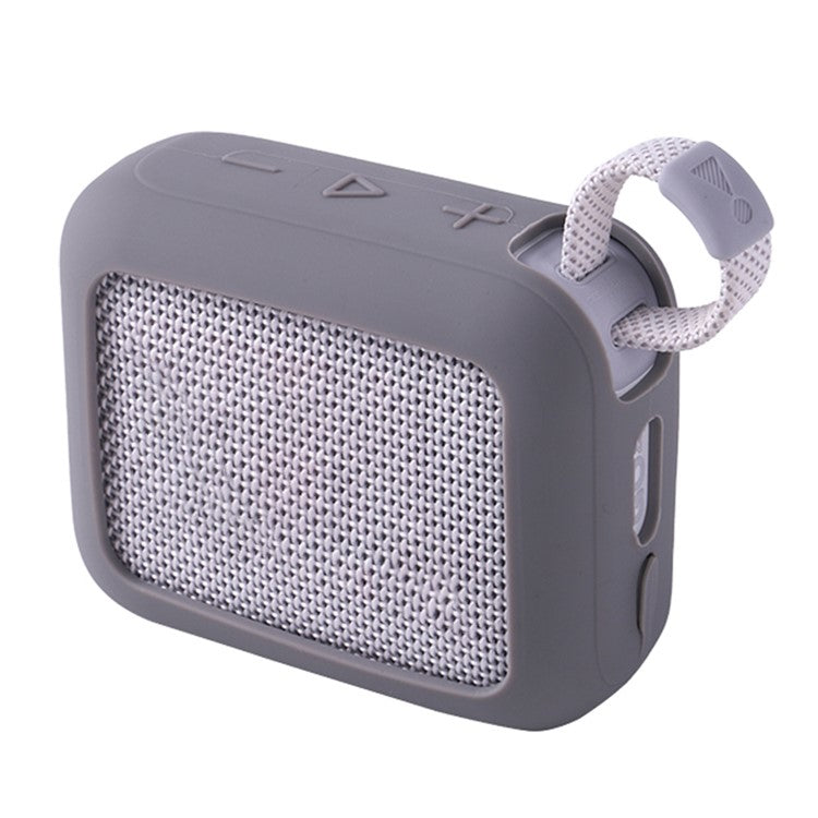 Silicone Case for JBL Go 4 Portable Speaker Sleeve Drop Protection Cover - Grey
