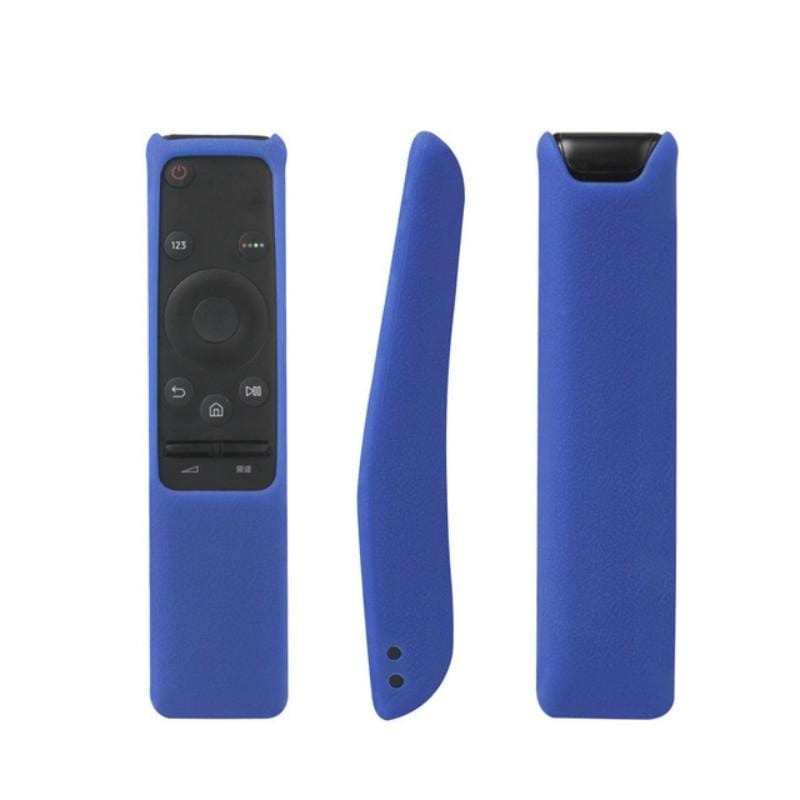 Universal Waterproof Anti-drop Silicone Remote Controller Protective Cover Case for Samsung Smart TV (Blue)