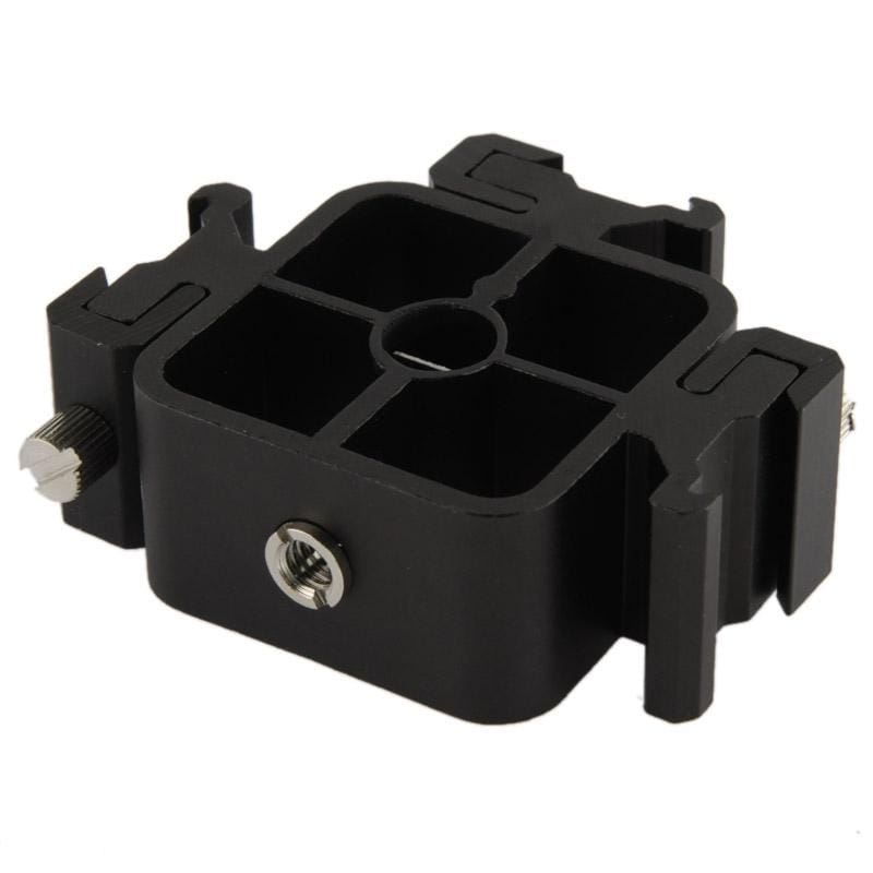 3 Triple Head Hot Shoe Mount Adapter Flash Holder Bracket Light Stand holder