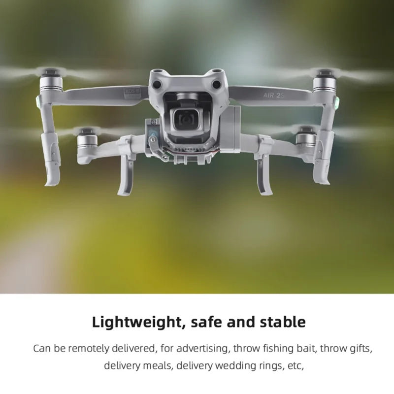 Uniqkart For EWB9199 For DJI Mavic Air 2/2S Release Device Airdrop System Payload Transport for Fishing, Wedding, Easter, Birthday Party, Family Reunion