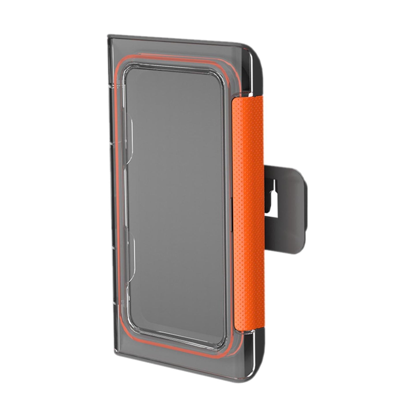 Waterproof Bathroom Shower Phone Holder Wall Mounted Universal Black