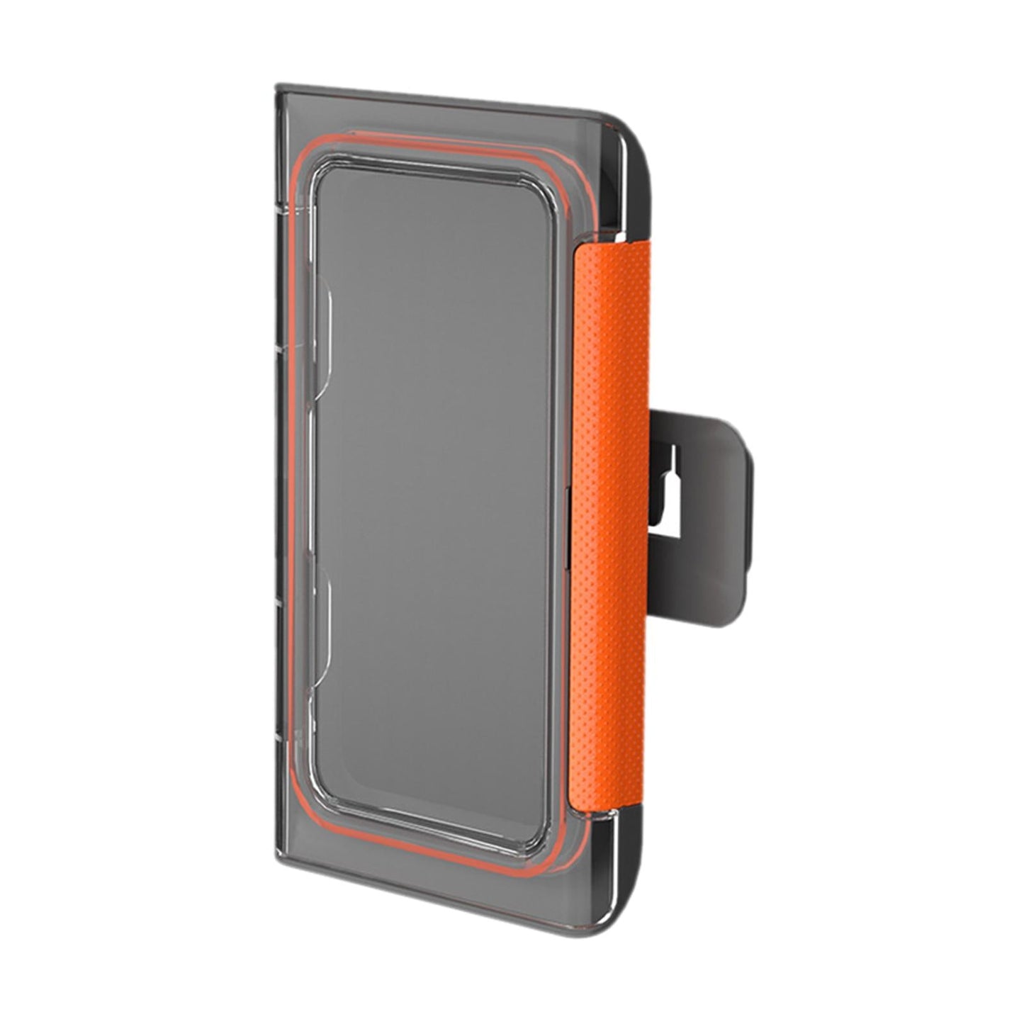 Waterproof Bathroom Shower Phone Holder Wall Mounted Universal Black