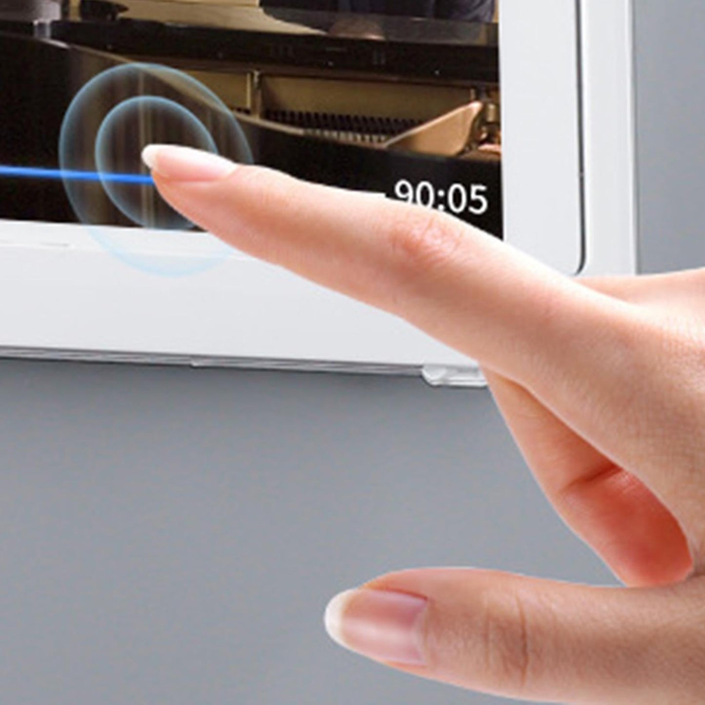 Waterproof Phone Case Wall Mounted Shower Phone Holder White Non-rotating