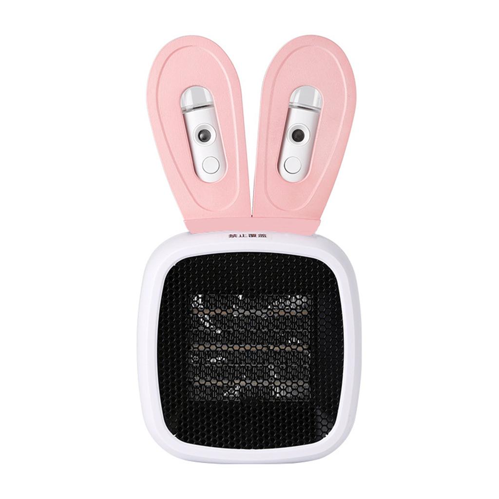 Portable Electric Heater Humidifier 800W Space Fast Heating for Bathroom