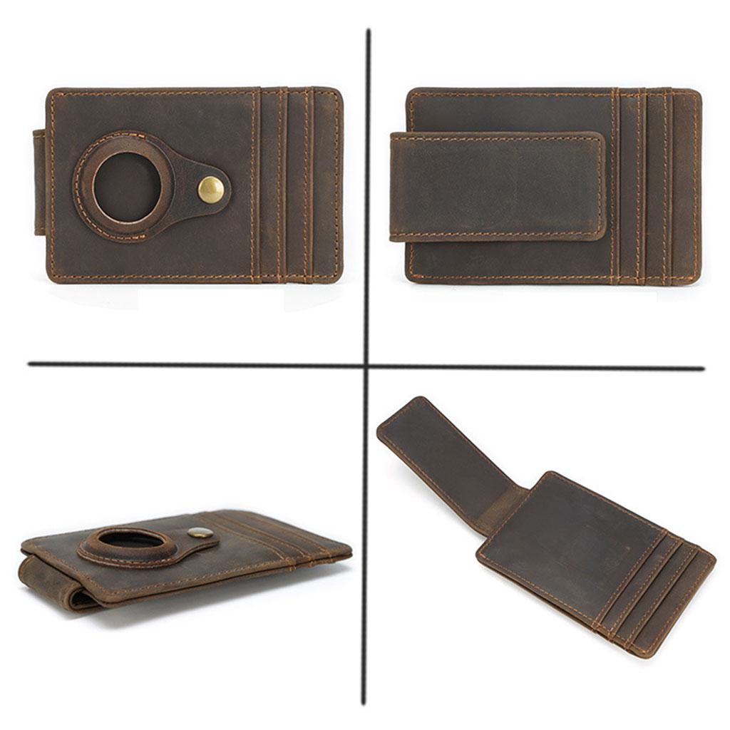 Portable Wallet Holder Case Thin Anti-Lost for Airtag Money Credit Card GPS