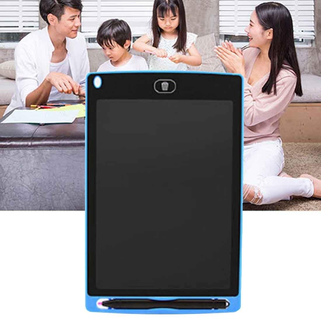 CHUYI 8.5 inch LCD Writing Tablet Electronic Graphic Board E Writer Paperless Digital Drawing Notepad for Home Office Writing Drawing (Blue)