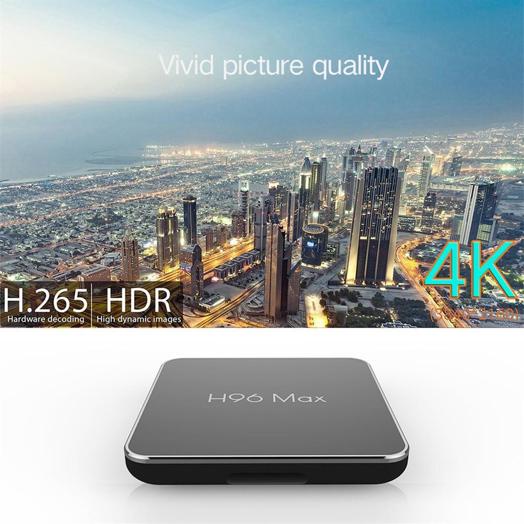 H96 MAX TV Box X2 Amlogic S905X2 Quad Core Dual WiFi with Bluetooth 4K US
