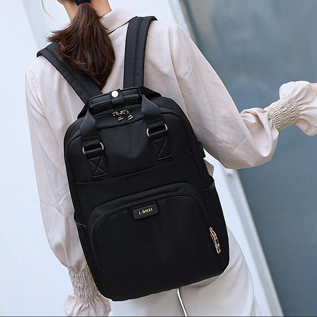 Laptop Backpack Travel Backpacks Bookbag with usb Port Black_14 inch