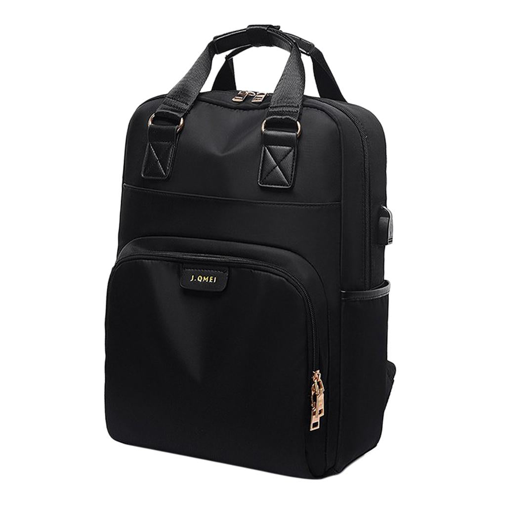 Laptop Backpack Travel Backpacks Bookbag with usb Port Black_15.6 inch