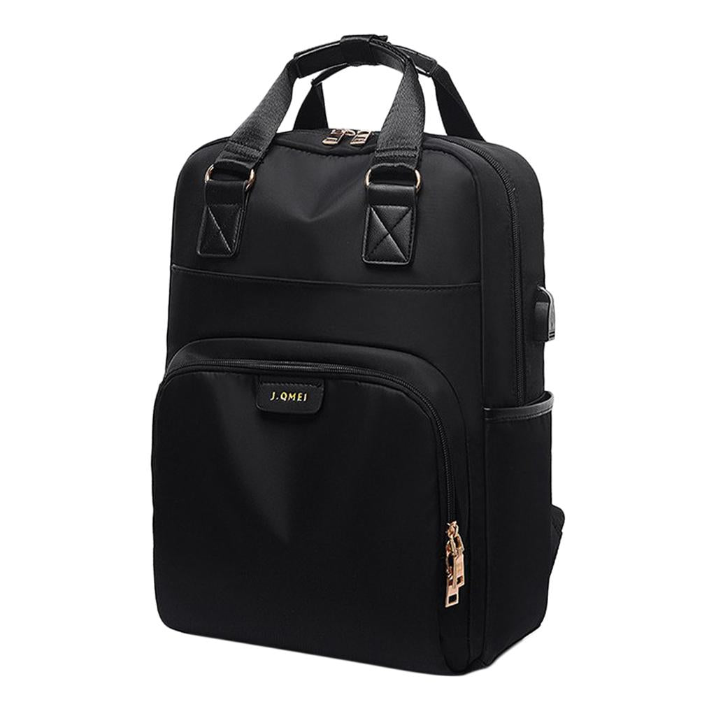 Laptop Backpack Travel Backpacks Bookbag with usb Port Black_15.6 inch