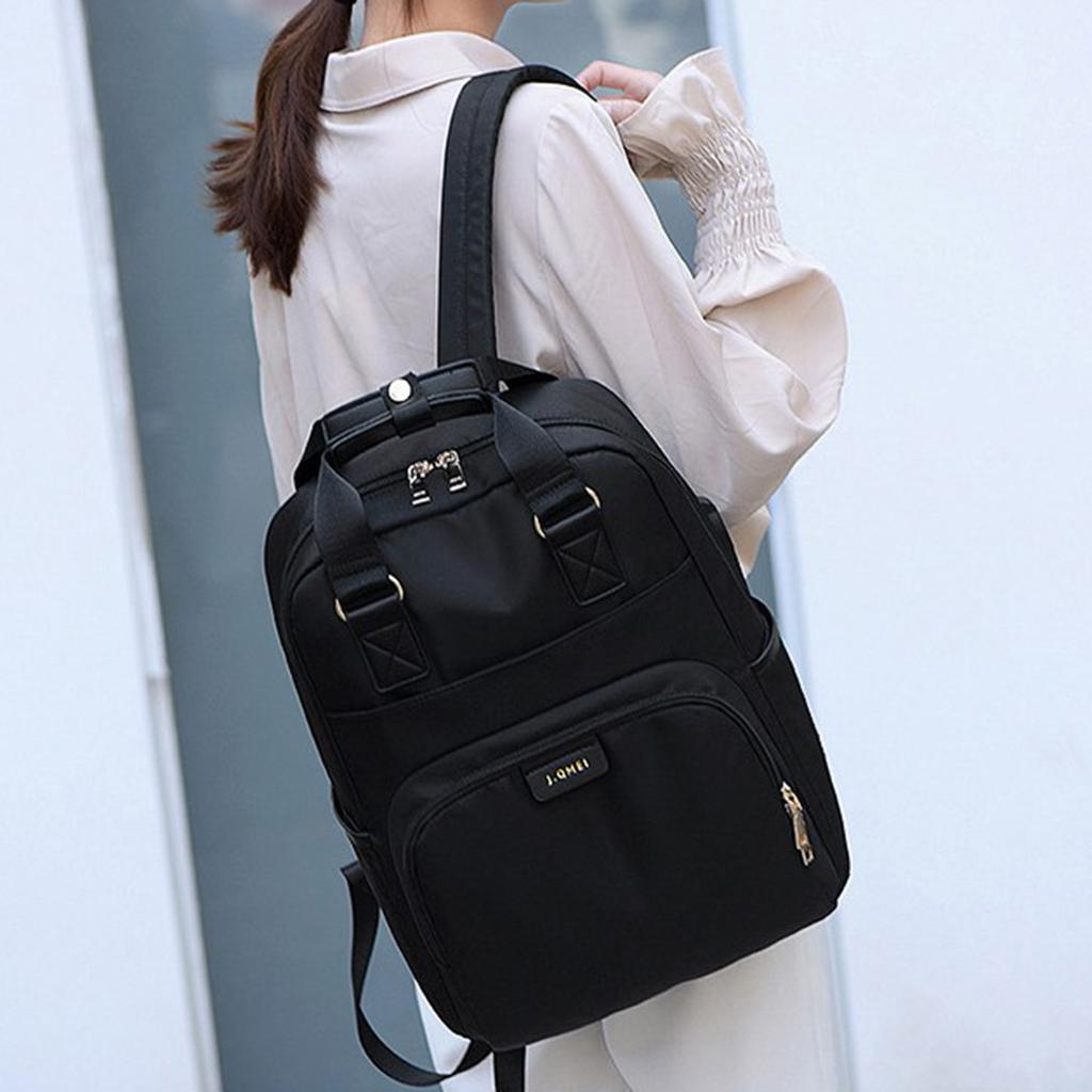 Laptop Backpack Travel Backpacks Bookbag with usb Port Black_15.6 inch