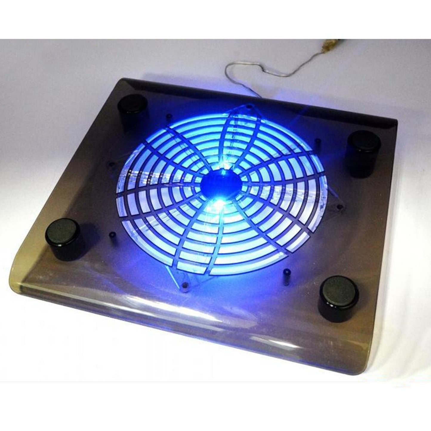 Portable Cooler USB Cooling Pad Stand LED Light Radiator for Laptop