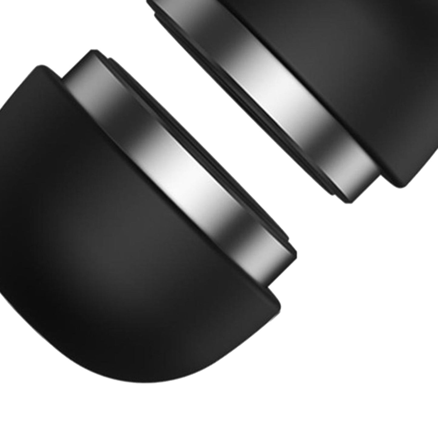 2x Magnetic Ball Laptop Stand Portable Cooling Pad Laptop Elevator Black