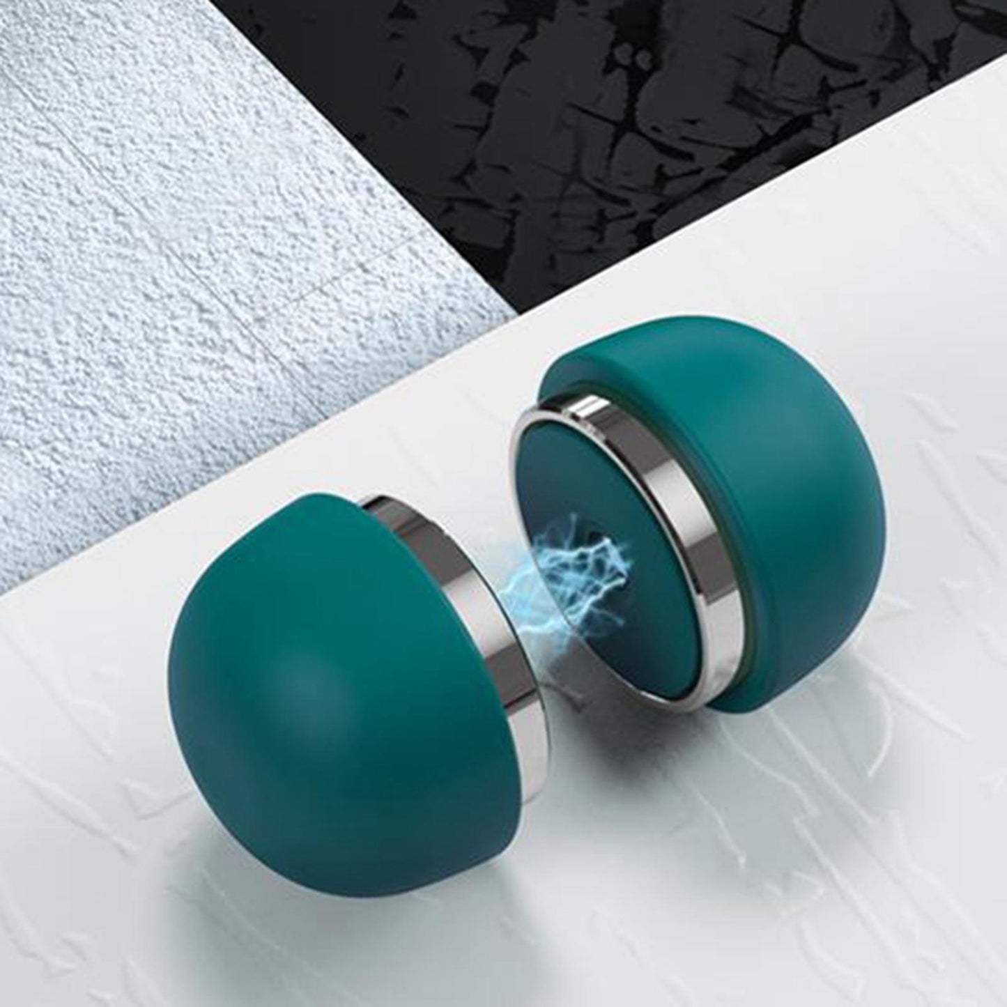 2x Magnetic Ball Laptop Stand Portable Cooling Pad Laptop Elevator Green