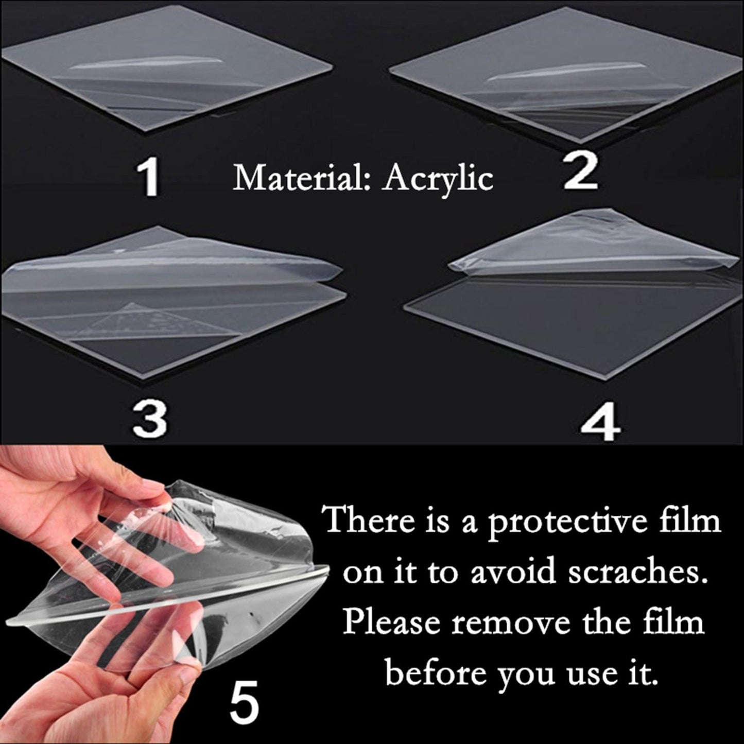 Acrylic Office Speaker Wall Mount Stand Holder for Wall Hanging Wall Stand white