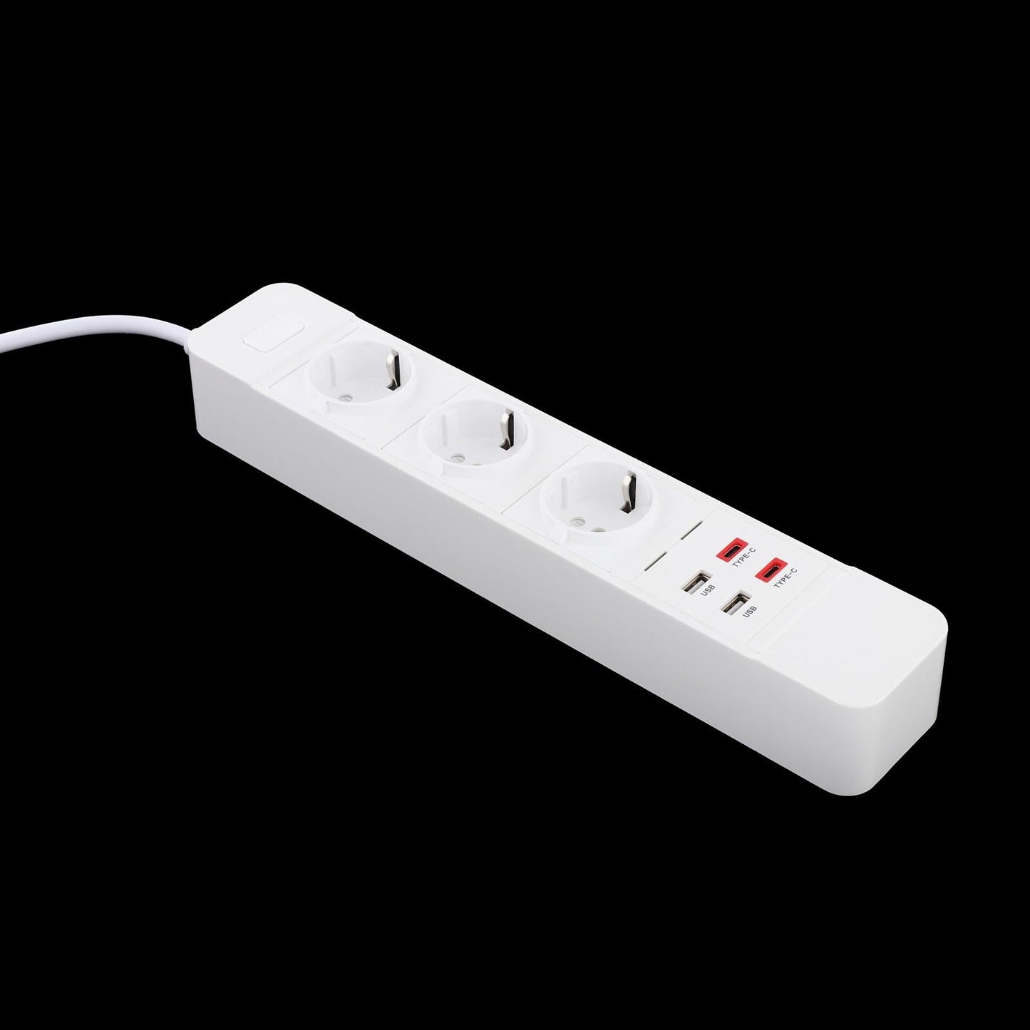 EU Plug Wifi Smart Electrical Socket Power Strip Surge Protection for Office