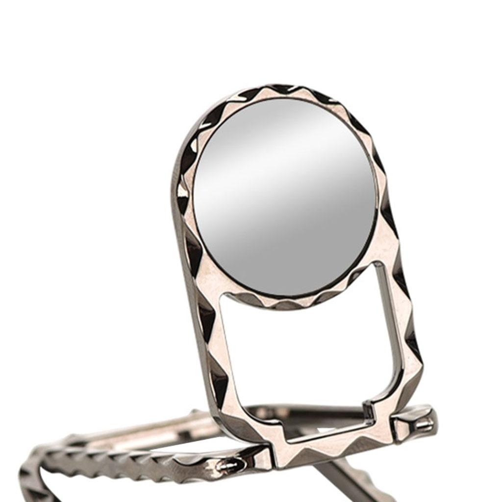 Adjustable Multi- Angle Smartphone Phone Ring Holder Kickstand Chrome