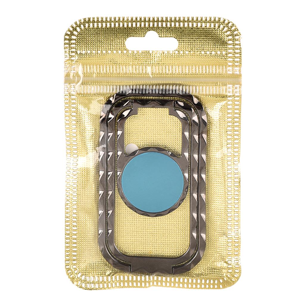 Adjustable Multi- Angle Smartphone Phone Ring Holder Kickstand Chrome