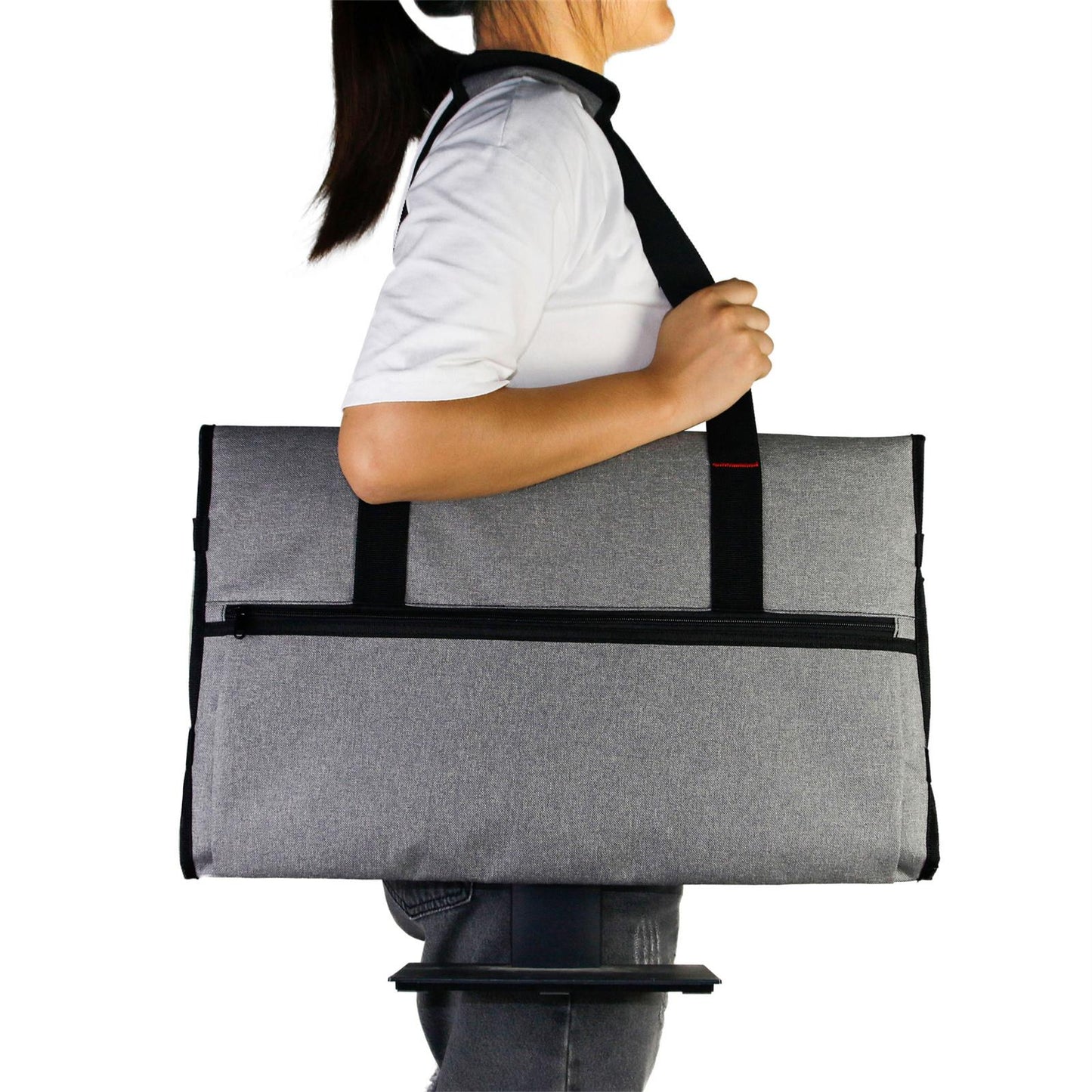 Outdoor Travel Carrying Case Screen Computer Bag for 24" LCD Screens Gray