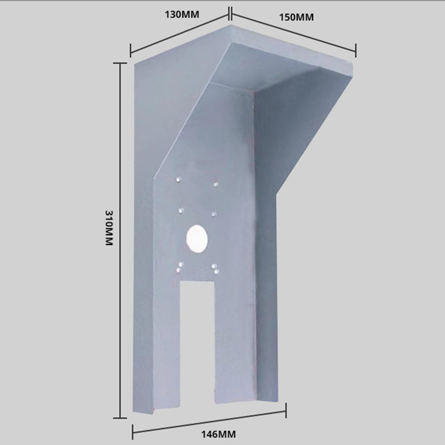 Rainproof for Access Control System for Door Bell Chime Door Lock System 14.6cmx13cmx31cm
