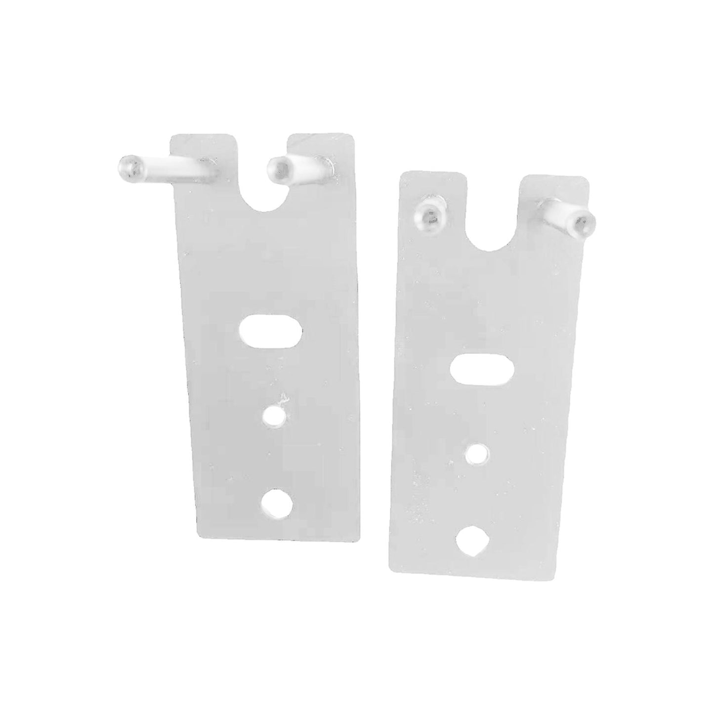 2Pcs Speaker Wall Mounts Universal Replacement Durable for Surround Speakers White