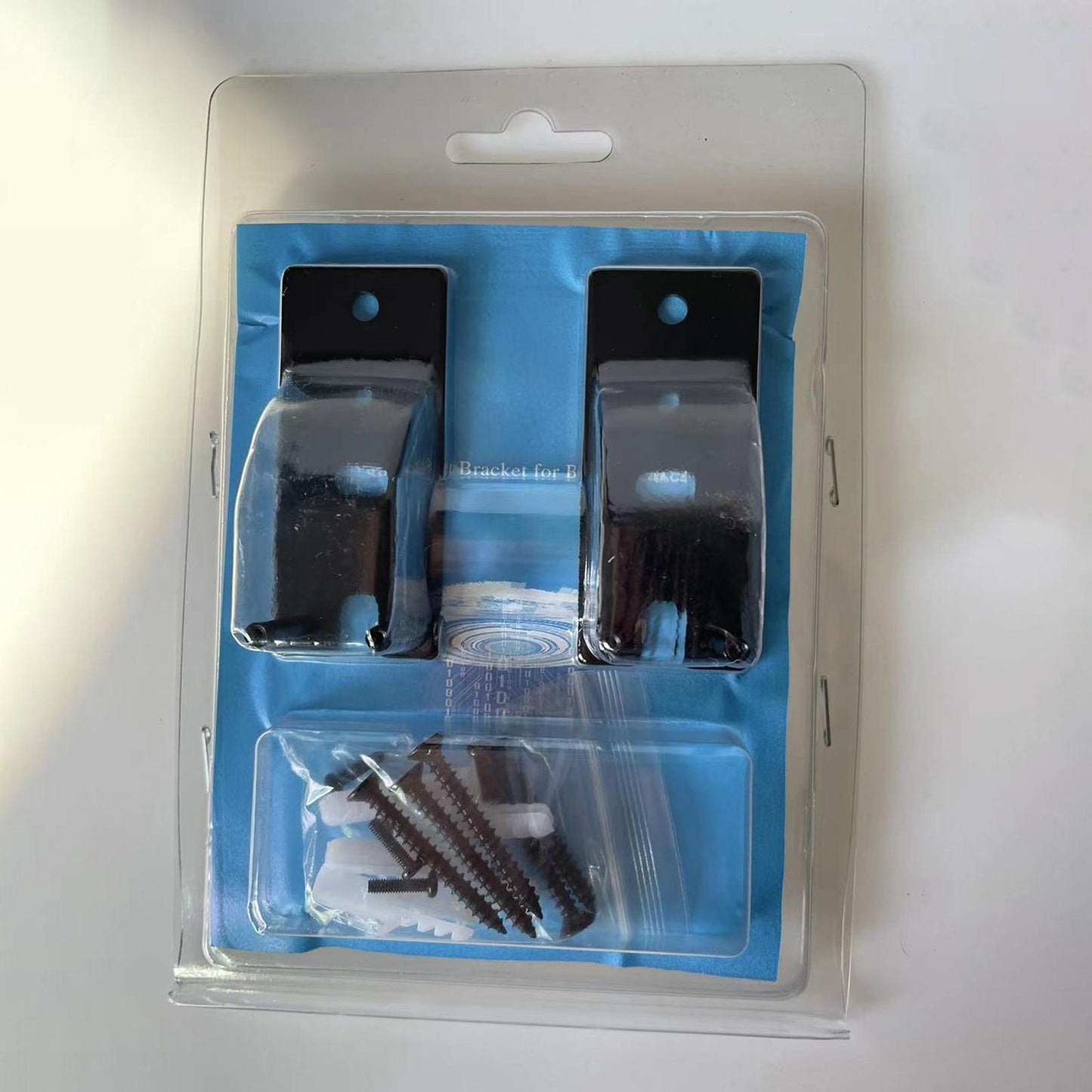 2Pcs Speaker Wall Mounts Universal Replacement Durable for Surround Speakers White