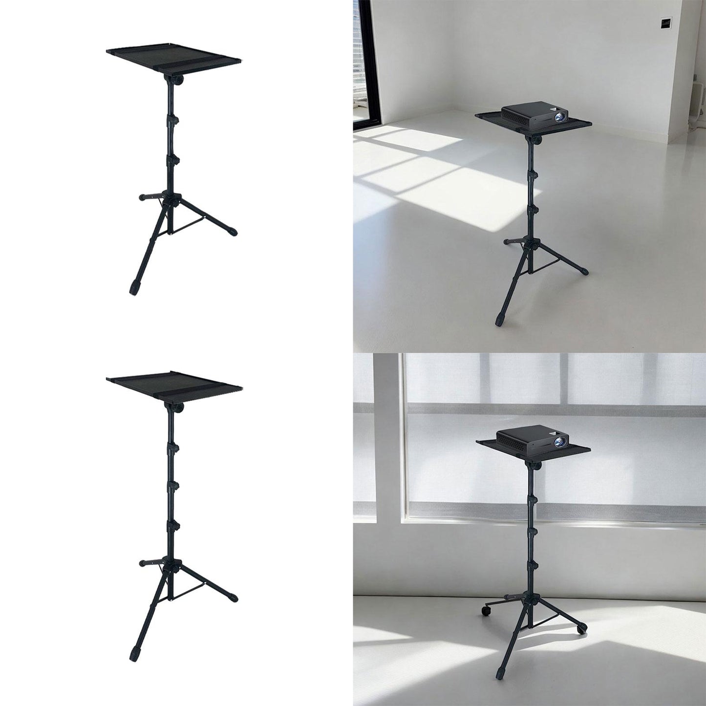 Projection Equipment Tripod Stand Multipurpose Laptop Tripod for Projection Equipment Stage A
