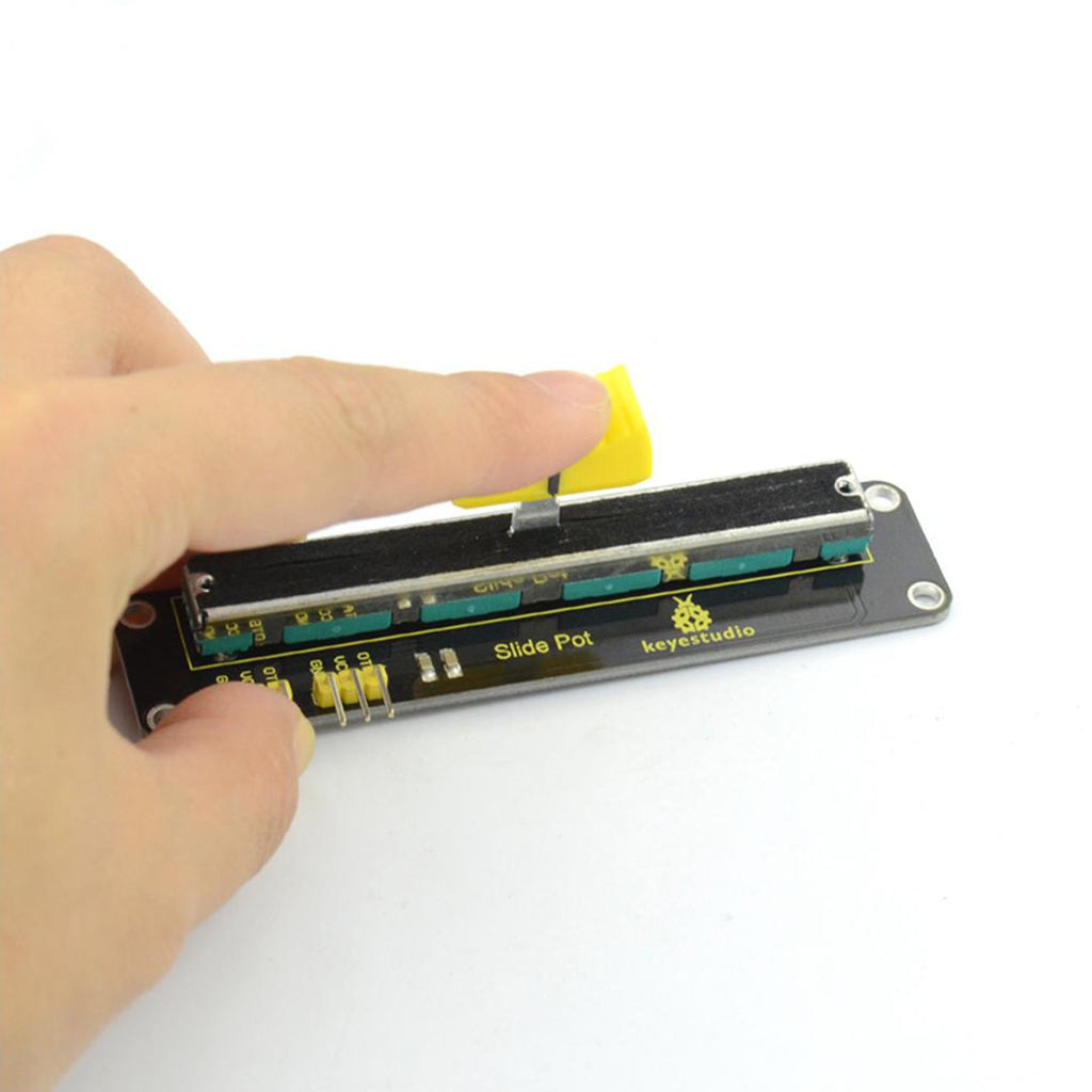 Slide Potentiometer Module 3.3V - 5V 10K Dual Analog Output for Arduino