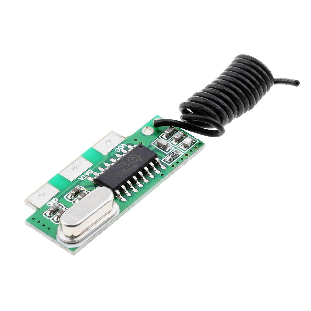 433MHz High-sensitivity Superheterodyne Wireless Receiver Module