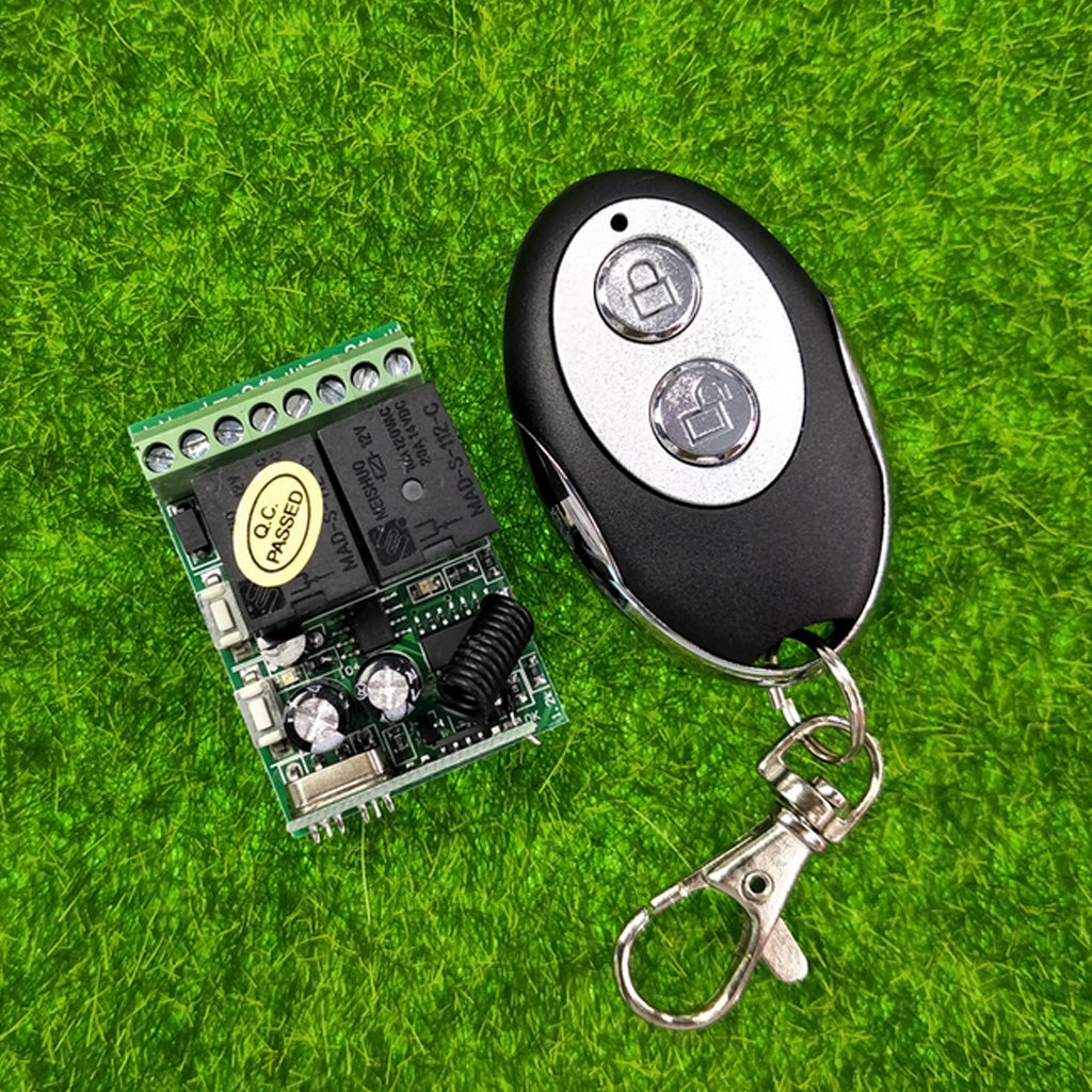 433MHz Wireless Remote Control Relay Switch Door Security System