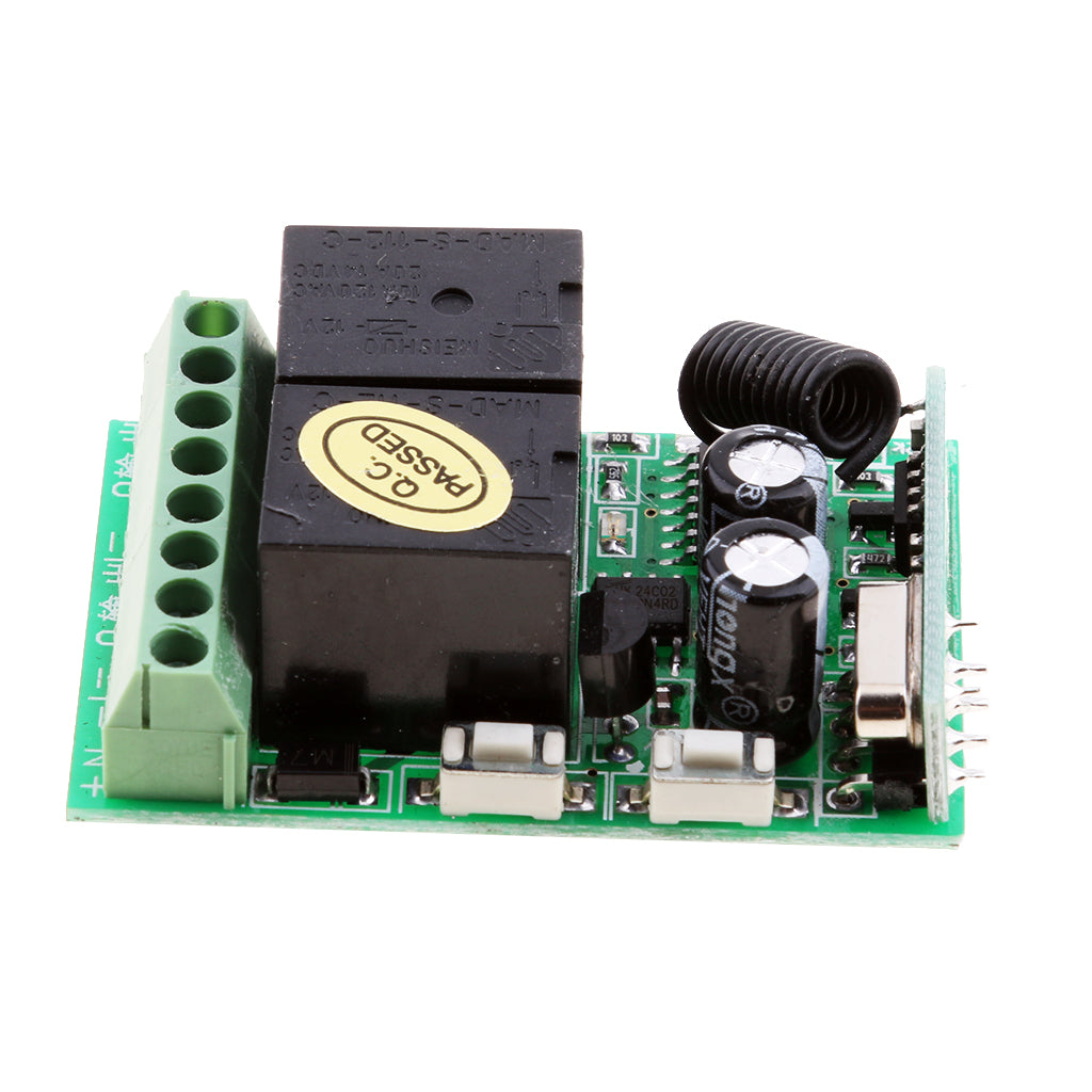 433MHz Wireless Remote Control Relay Switch Door Security System