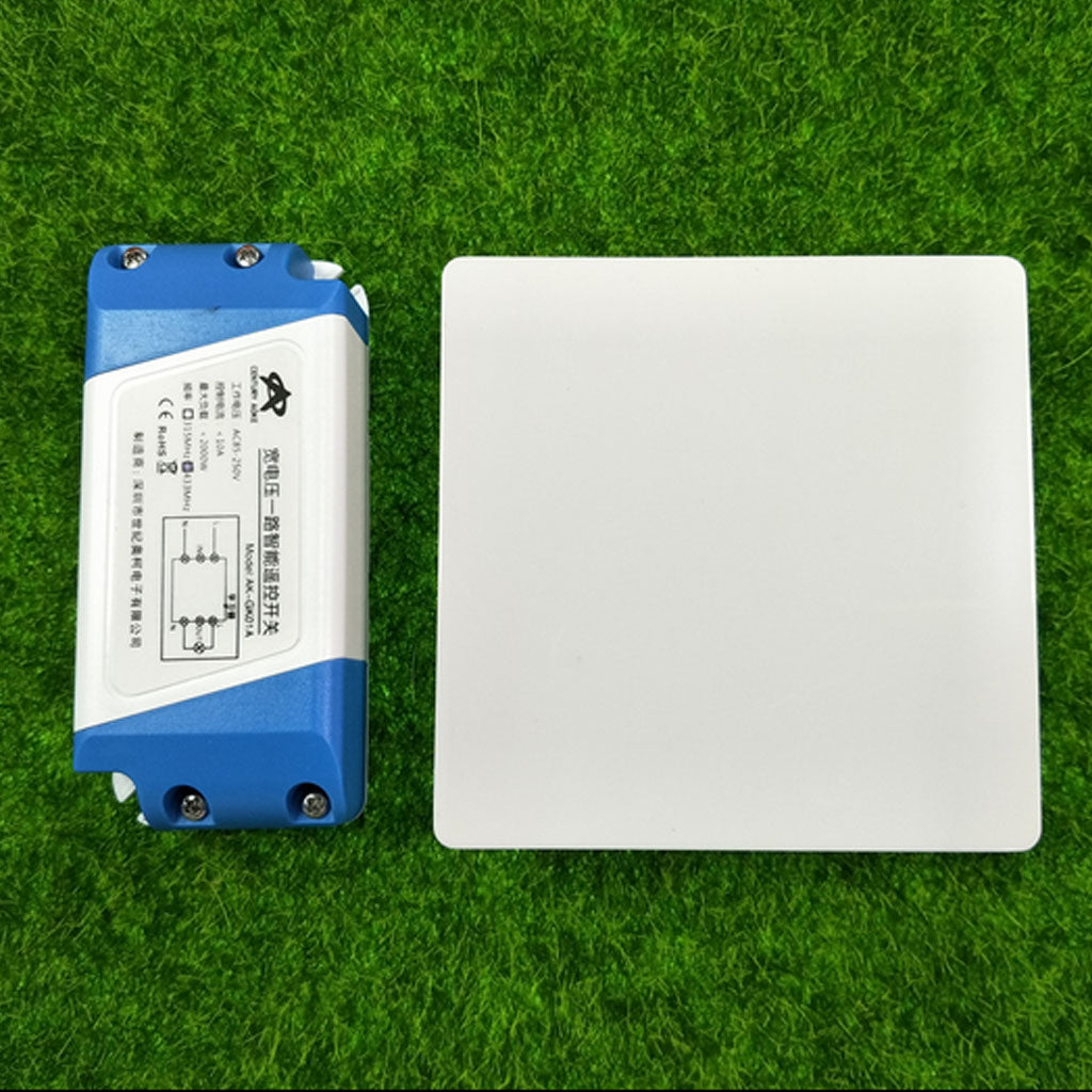AC85V-250V Universal 1 CH Wireless Remote Control Switch for LED Light Blue
