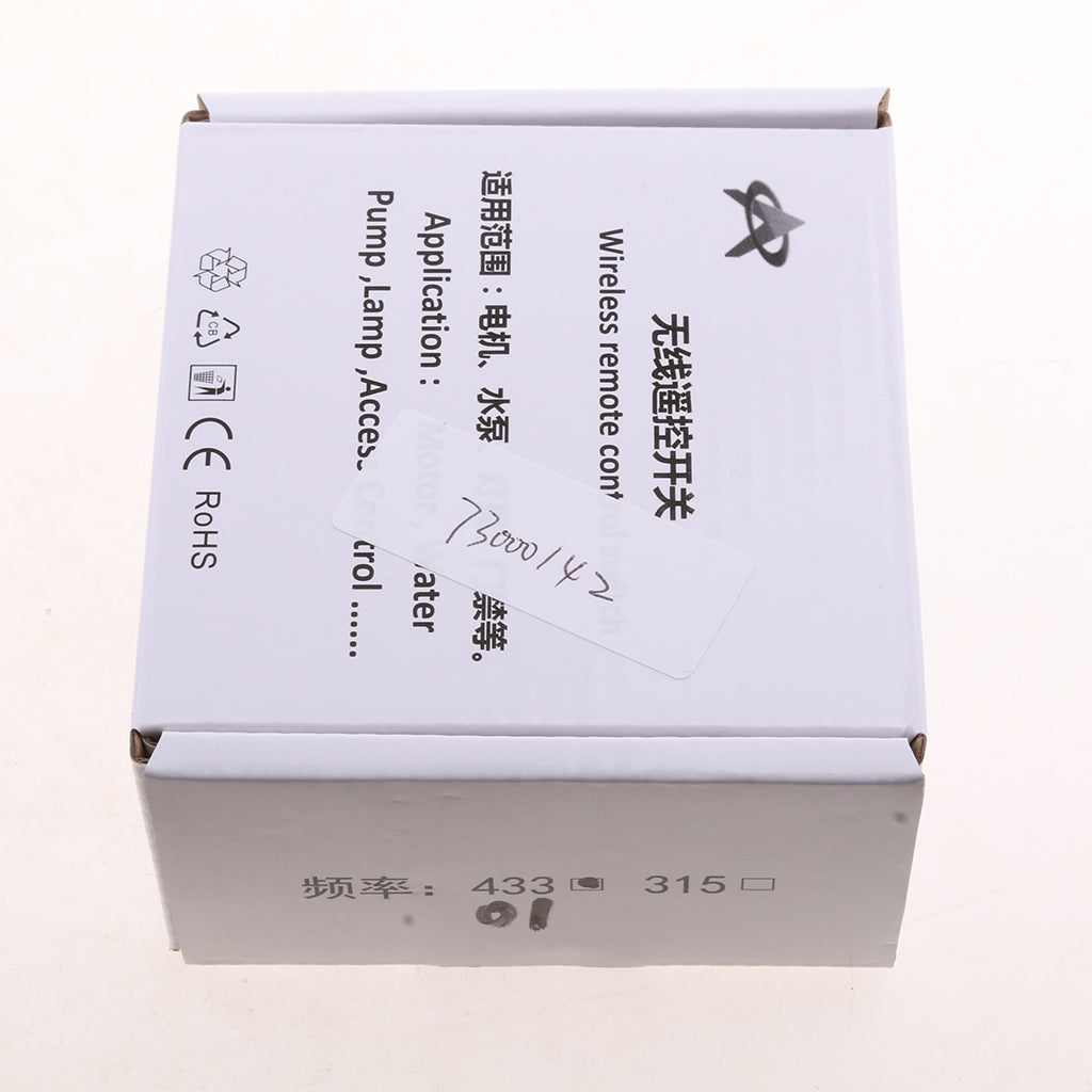 AC85V-250V Universal 1 CH Wireless Remote Control Switch for LED Light Blue