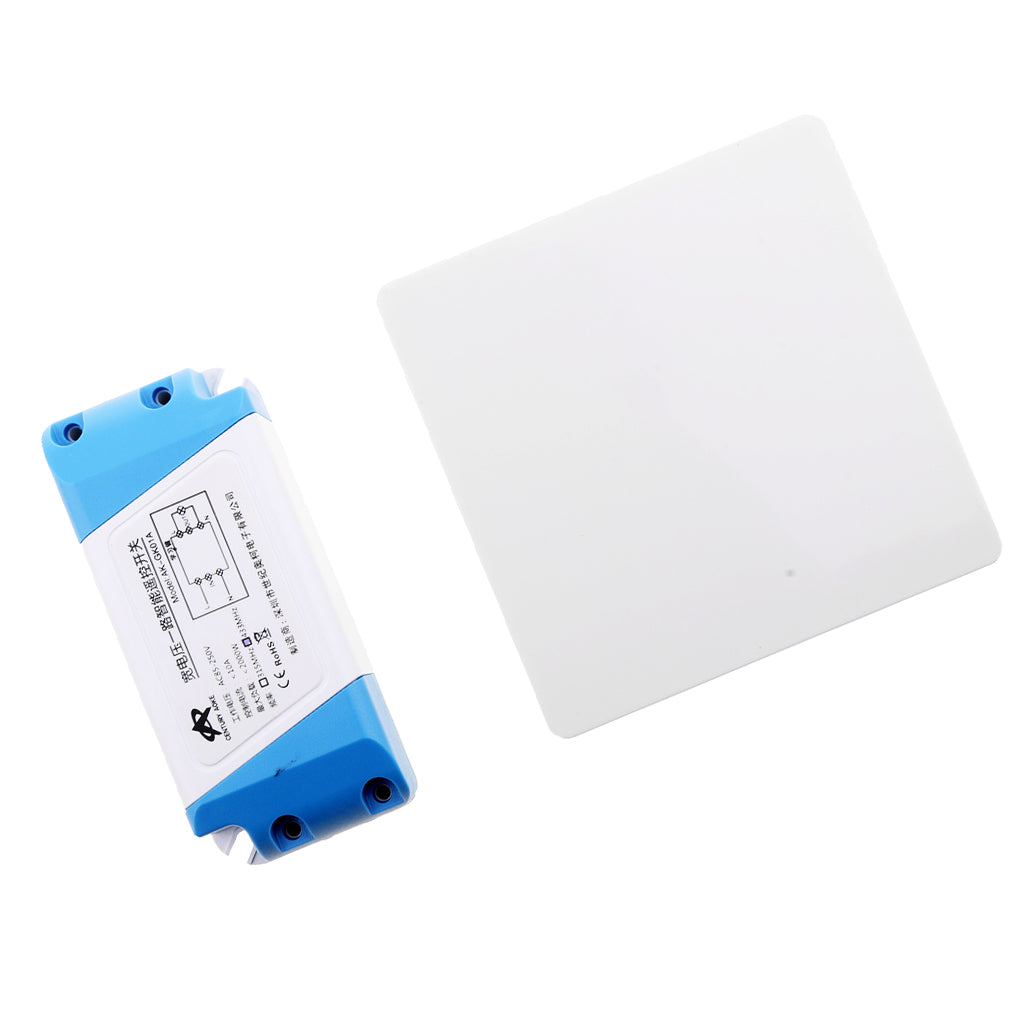 AC85V-250V Universal 1 CH Wireless Remote Control Switch for LED Light Blue